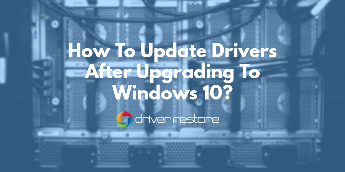 How To Manually Update Windows 10 Drivers