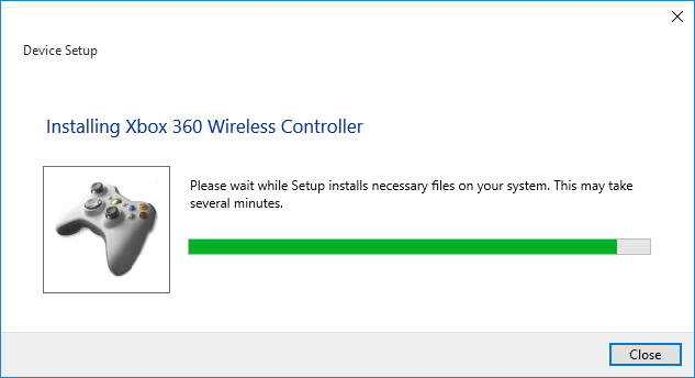 xbox 360 wireless controller driver for windows 10